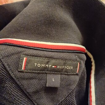 Tommy Hilfiger tmavomodrá zipsová - 4