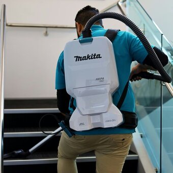 Predám vysávač Makita DVC660Z chrbtový akumulátorový - 4