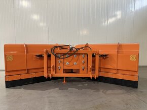 Snežný pluh 3m a 2,6m, radlica na sneh, šípka - 4