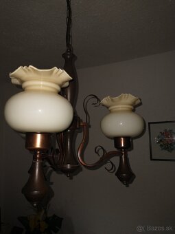 Predám rustikálny luster - 4