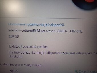 predám notebook HP COMPAQ NC6120 , WINDOWS 7. - 4