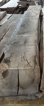 Vysušené dubové fošne, dub, 8 cm, dubové rezivo - 4