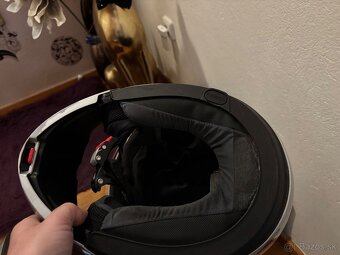 Nolan N90 strieborná N -com - 4