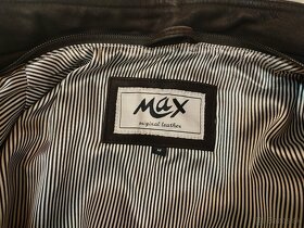 Pánska kožená bunda MAX veľkosť M - 4