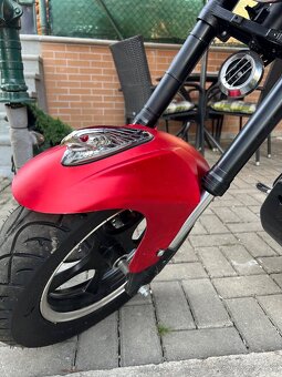 Elektrický Chopper 75km/h 2000W (dojazd 150km) 2-sedačková - 4