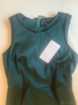 Dámske šaty, č. 42, Karen Millen, nové, tmavo zelené - 4