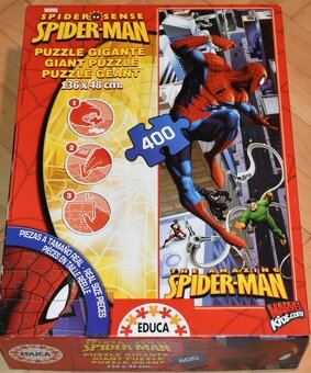 Spiderman puzzle 400ks a veľká osuška - 4