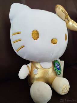 Zlatá zberateľská Hello Kitty - nová s visačkou - 4