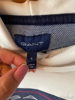 Gant biela mikina -S/M - 4