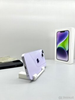 iPhone 14 PURPLE 256GB ORIGINÁL STAV + PRÍSLUŠENSTVO - 4