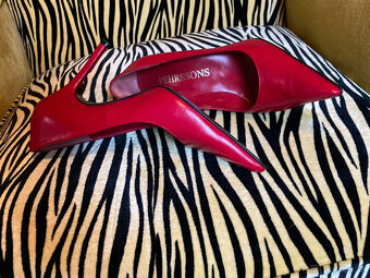 Dámske lodičky zn.PEHRSSONS, veľkosť 39 - 4