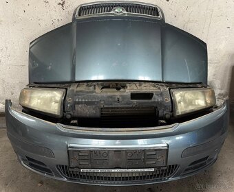Škoda Fabia 1, predky, Predny nárazník, kapota, svetla - 4