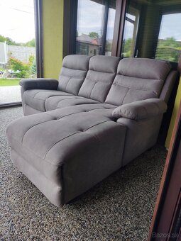 Sedacia súprava - ako nová, tvár L,rohová - 4