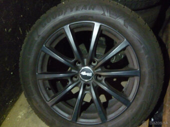 ALU 18" TOUAREG Q7 CAYENNE-značky BROCK na zimných pneu. - 4