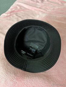 Prada klobúk / bucket hat čierny s kamienkami - 4