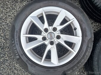 Original AUDI alu disky R16 z Audi A4 - 4