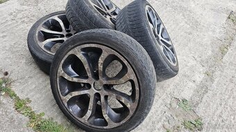 Elektróny 17" ošúchané 4x108 rozm. 205/45 R17 - 4