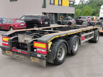Prodám přívěs SVAN TCH303 nosič kontejnerů - 4