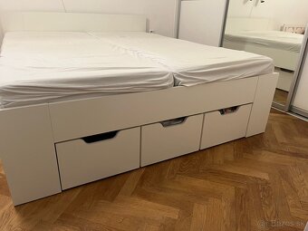 Manželská posteľ 160x200cm (+rošty a matrace) - 4
