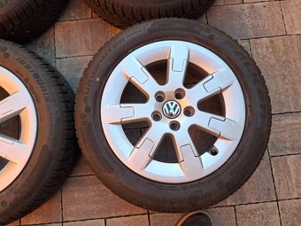 Orig. hliníkové disky VW R15, 5x100 - 4