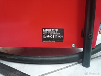 Teplovzdušný ventilátor - 4