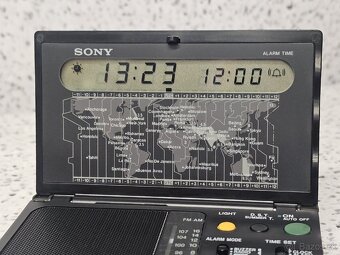 FM/AM WORLD TIME CLOCK RADIO 》SONY ICF-C1000 》 JAPAN - 4