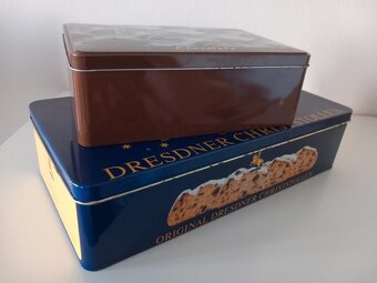 Staré i novšie plechové nádoby - cena za balík 9ks spolu - 4