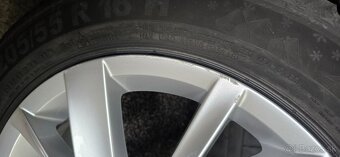 5x112,r16,6,5J,et46,originál VW-205-55-Continental-2024-8mm+ - 4