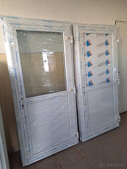 Plastové vchodové dvere s výškou 190cm - 4