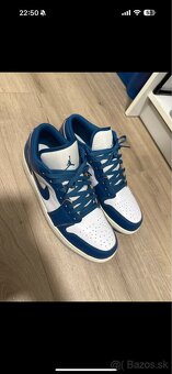 Jordan 1 Low Industrial Blue - 4