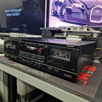 DENON DRW-850...double kazetový deck , Dolby B,C,HxPro ... - 4