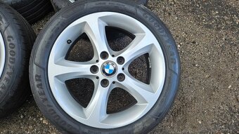 zimní Alu kola originál BMW 17" s pneu Goodyear - 4