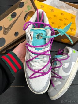 Nike Off white dunk low lot 21 tenisky - 4