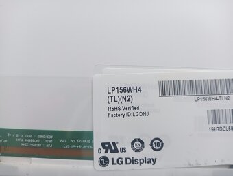 predám 15,6" LED display z notebooku , 40pin , LP156WH4 - 4