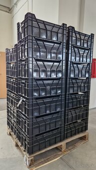 Lacné plastové prepravky (bedničky) 60x40x25 - 4