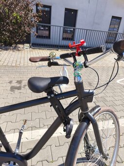 Detské sedlo na bicykel s pedálmi, inštalácia na prednú časť - 4