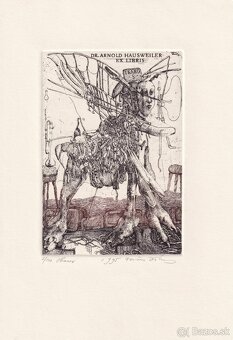 predam grafiky exlibris Dusan Kallay - 4