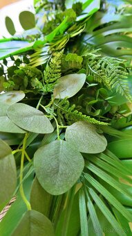 Tropická ikebana / dizajnová zeleň / svadobná výzdoba - 4