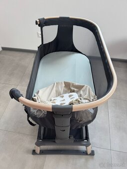 Maxi Cosi postieľka Joie Iora Air – farba Beyond Graphite - 4