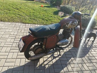 JAWA 250 s TP a ŠPZ - 4