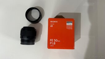 Sony FE 50mm 1.8f - 4