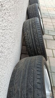 5x112 R17 VW HLINÍKOVÉ DISKY 205/50 R17 LETNÉ PNEUMATIKY - 4