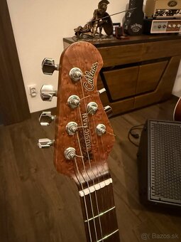 Ernie Ball Music Man Cutlass SSS – „Cukríkový“ stav - 4