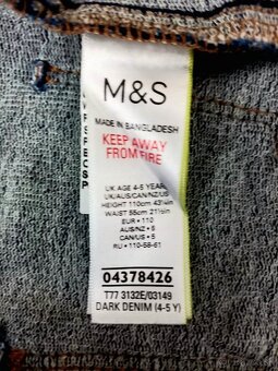 Marks & Spencer legíny, 4-5 rokov - 4