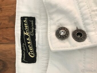 NOVÉ GUESS originál krystalove damske capri nohavice S/M - 4