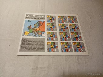 Pexeso - originál - retro - nevystříhané - 10 ks - 4