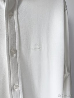 Nová GANT biela pánska košeľa s visačkami veľkost M - 4