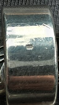 Predám zakazkovú striebornú reťaz retiazku 925 excelentný di - 4