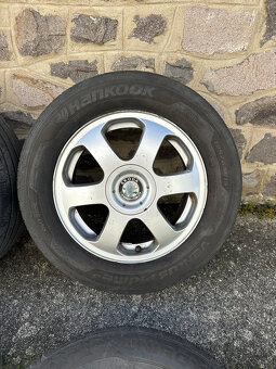 Elektróny Škoda Elegant 5x100 r15 letné pneu 195/65 - 4
