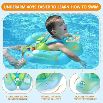Nafukovacie koleso na plávanie zn. Swim bobo - 4